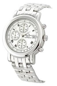 Lucien Piccard Men’s Watch - Lucien Piccard Mens Chronograph White Dial